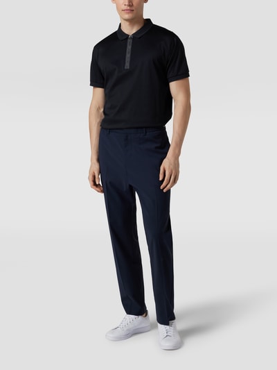 JOOP! Collection Kurzärmeliges Poloshirt mit Reißverschluss Black 1