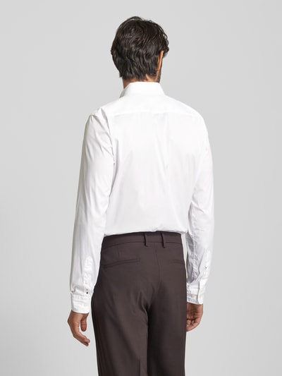 BOSS Slim Fit Business-Hemd mit Kentkragen Modell 'Roan' Weiss 5