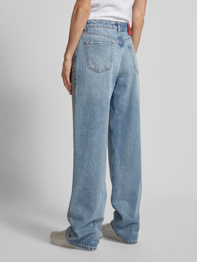 HUGO Wide Leg Jeans im 5-Pocket-Design Hellblau 5