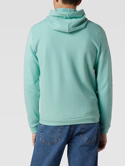 BOSS Green Sweatjacke mit Strukturmuster-Einsätzen Modell 'Saggy Curved' Mint 5