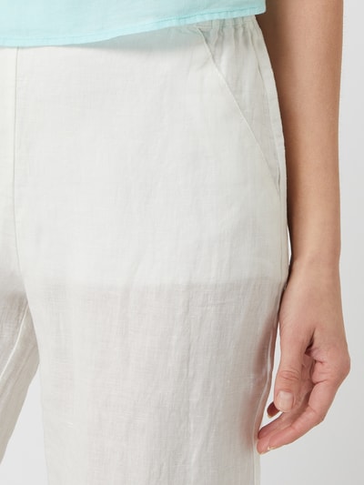 Emily Van den Bergh Culotte van linnen Offwhite - 3