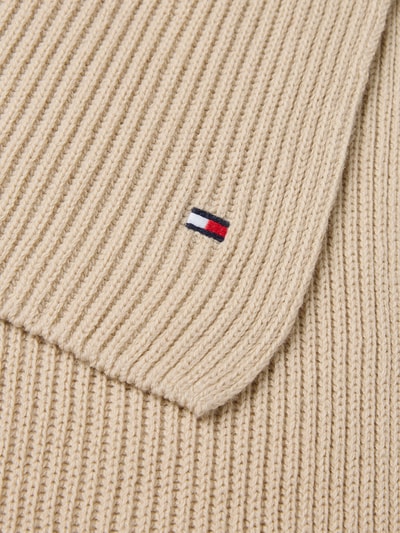 Tommy Hilfiger Schal aus Baumwoll-Kaschmir-Mix Beige 2