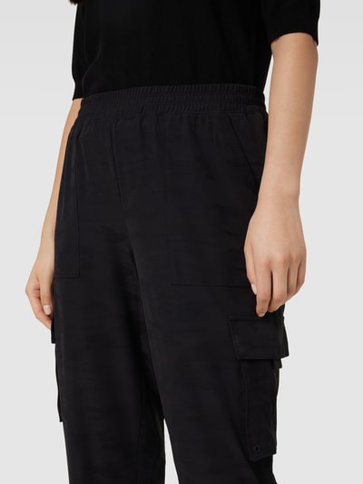 DKNY PERFORMANCE Sweatpants met cargozakken Zwart - 3