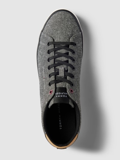 Tommy Hilfiger Sneakers met vetersluiting Zwart - 4