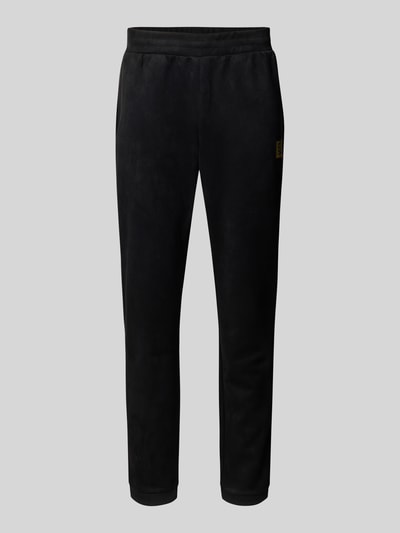 EA7 Emporio Armani Sweatpants met labeldetail Zwart - 2
