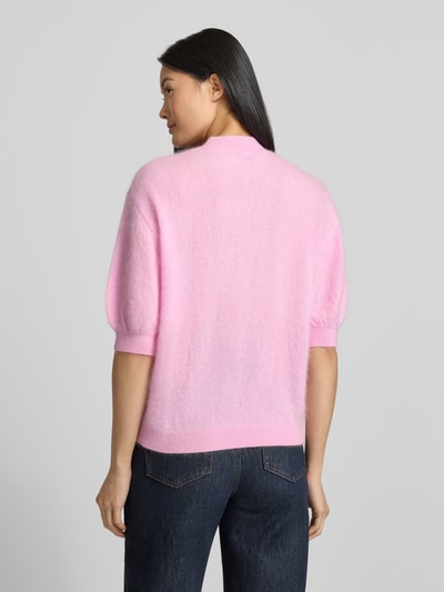 Herzensangelegenheit Strickpullover aus Kaschmir-Woll-Mix mit 1/2-Arm Rose 5