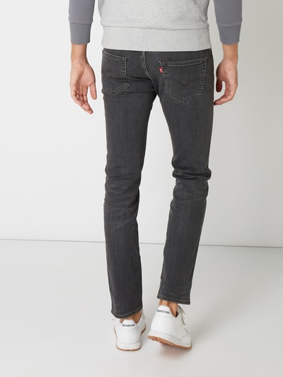 Levi's® Jeansy delikatnie dekatyzowane o kroju slim fit Średnioszary 5