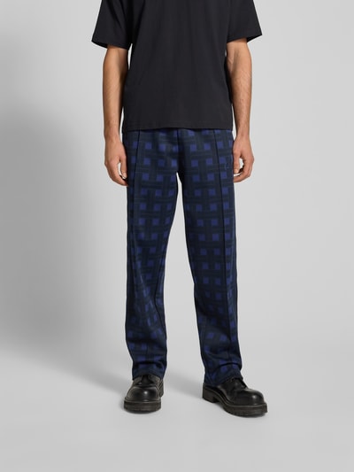 Kenzo Straight Fit Sweathose mit Gesäßtasche Dunkelblau 4