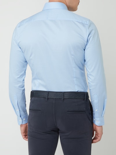 OLYMP No. Six Koszula biznesowa o kroju super slim fit ze streczem  Błękitny 5