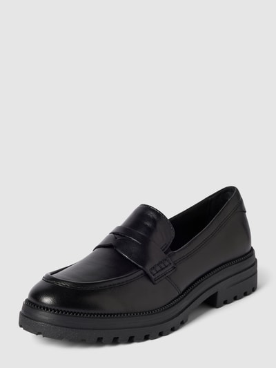 Tamaris Penny loafers in effen design Zwart - 1