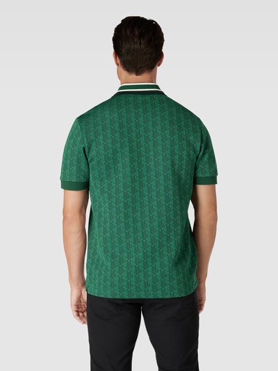 Lacoste Poloshirt mit Allover-Print Gruen 5