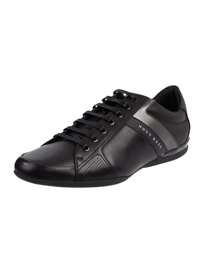 BOSS Sneaker 'Space' aus Leder Black 1