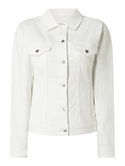 MICHAEL Michael Kors Jeansjacke mit Stretch-Anteil Weiss 2