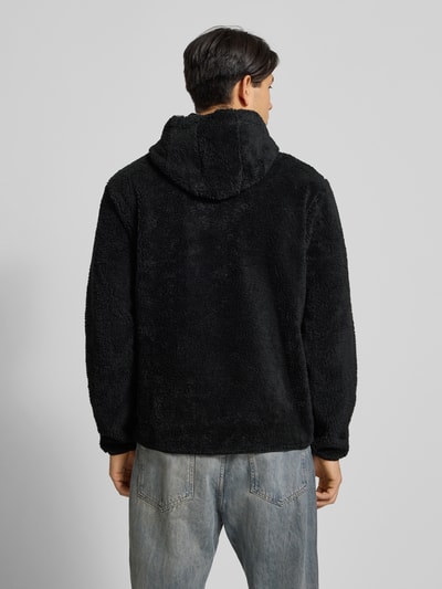 CHAMPION Hoodie van teddybont Zwart - 5