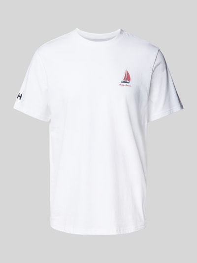 Helly Hansen T-Shirt mit Label-Print Weiss 2