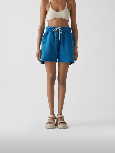 Les Tien Sweatshorts mit Eingrifftaschen Royalblau 4