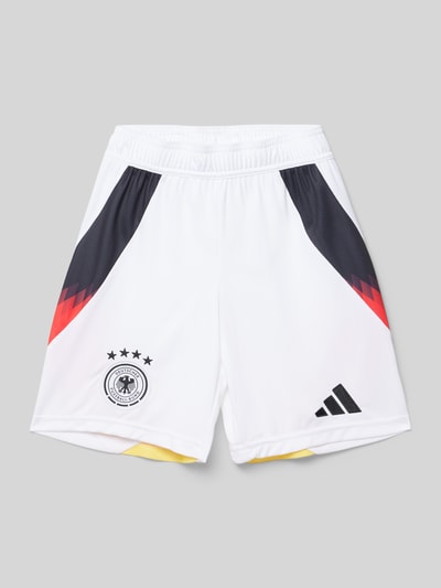 ADIDAS SPORTSWEAR Shorts mit elastischem Bund Modell 'DFB' Weiss 1