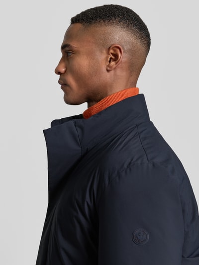 SAVE THE DUCK Kurtka outdoorowa o kroju regular fit z pionową kieszenią na piersi model ‘Esle’ Granatowy 3