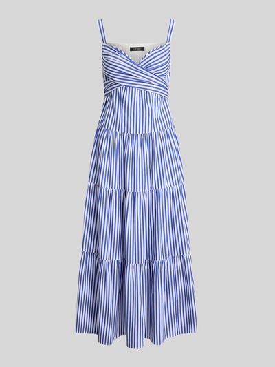 Lauren Ralph Lauren Sukienka o linii a z czystej bawełny Jasnoniebieski 2