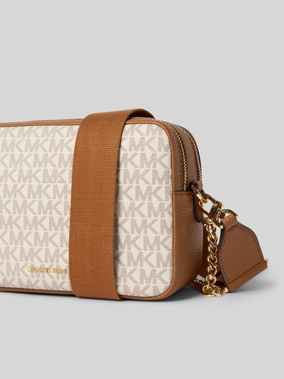 MICHAEL Michael Kors Handtas met labelapplicatie, model 'BRYANT' Ecru - 3