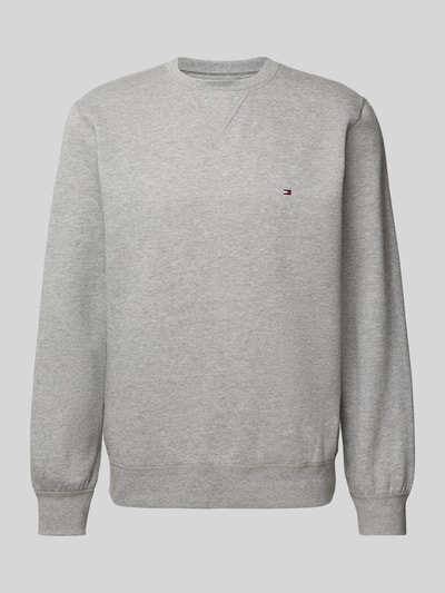 Tommy Hilfiger Sweatshirt met labelstitching Lichtgrijs - 2