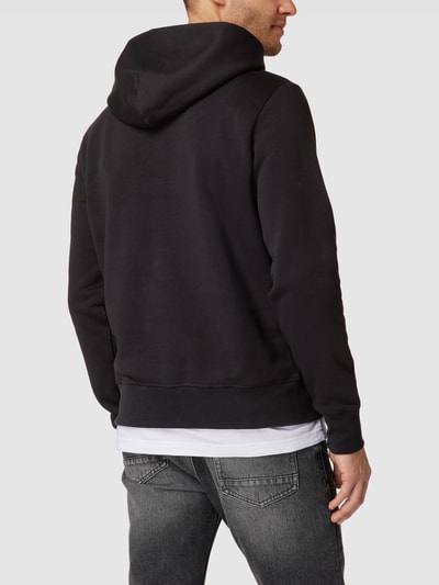 Tommy Hilfiger Hoodie met labelprint Zwart - 5