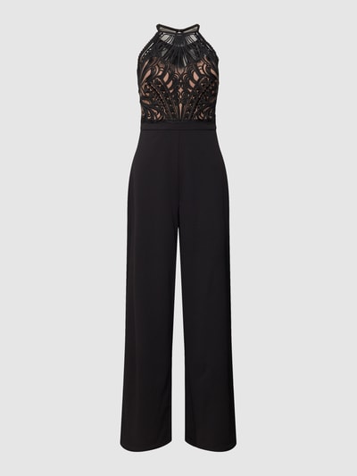 Lipsy Jumpsuit met Amerikaanse hals Zwart - 2