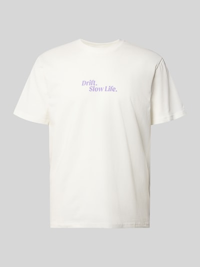 Only & Sons Regular fit T-shirt van puur katoen, model 'KYE' Wit - 2