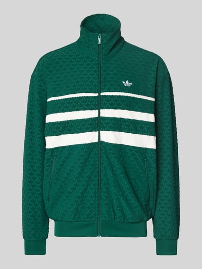 adidas Originals Sweatjack met opstaande kraag Donkergroen - 2