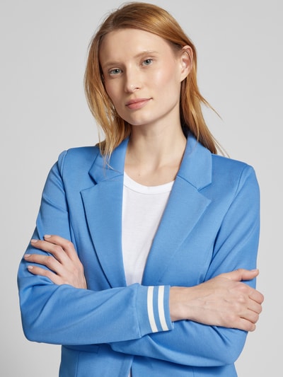 Kaffe Blazer mit Leistentaschen und Viskose-Anteil Modell 'KINNIE' Bleu 3