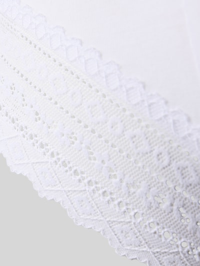 Produktfoto, Slips im 3er-Pack mit Spitze von Schiesser, mieszanka materiałów z dodatkiem streczu, koronka, zestaw 3 szt., detal tkaniny