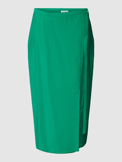 Marc O'Polo Denim Midirok met loopsplit Groen - 2