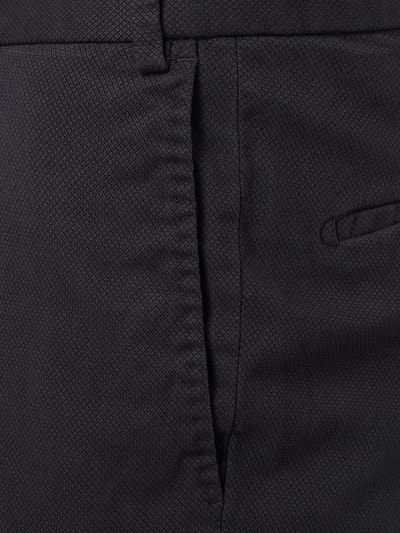 Hiltl Regular Fit Chino mit Webstruktur Anthrazit 2