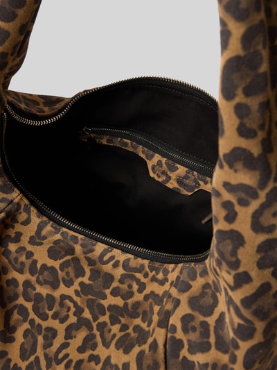 LIEBESKIND BERLIN Hobo Bag mit Reißverschluss Modell 'Ferrah' Camel 5