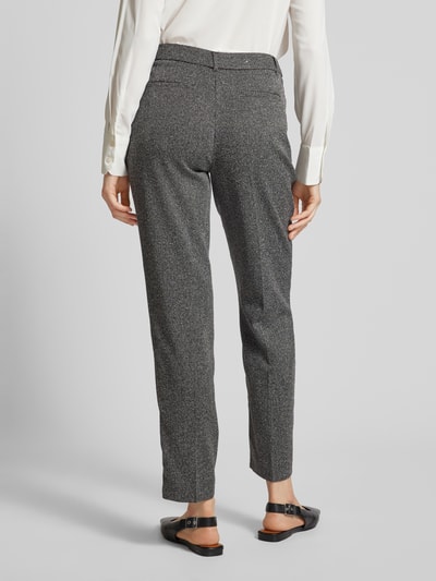 Betty Barclay Slim fit stoffen broek met persplooien Antraciet - 5