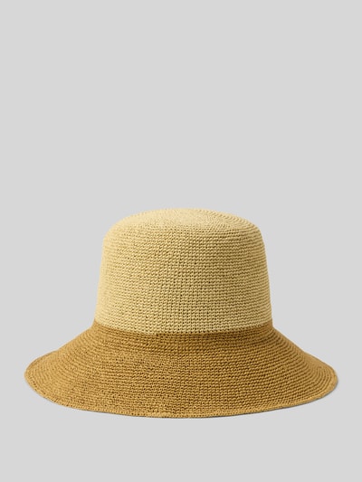 Lauren Ralph Lauren Hut aus Strohgeflecht mit Logo-Applikation Beige 2