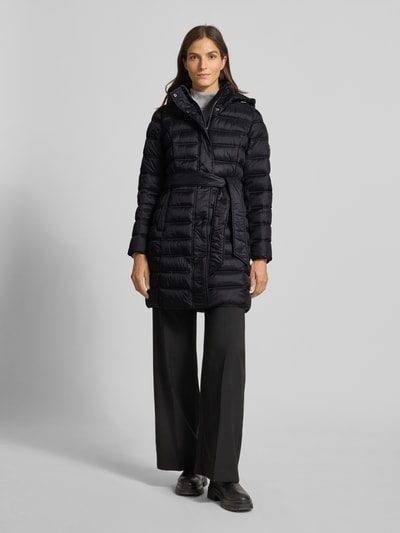 MICHAEL Michael Kors Steppmantel mit Taillenband Modell 'Longline' Black 1