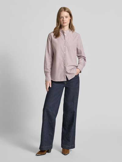 Fynch-Hatton Overhemdblouse met knoopsluiting Lichtbruin - 1