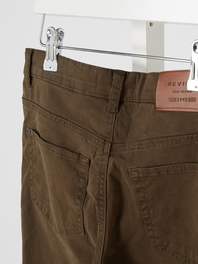 Review for Teens Gefütterte Slim Fit Hose mit regulierbarer Bundweite Schilf 4