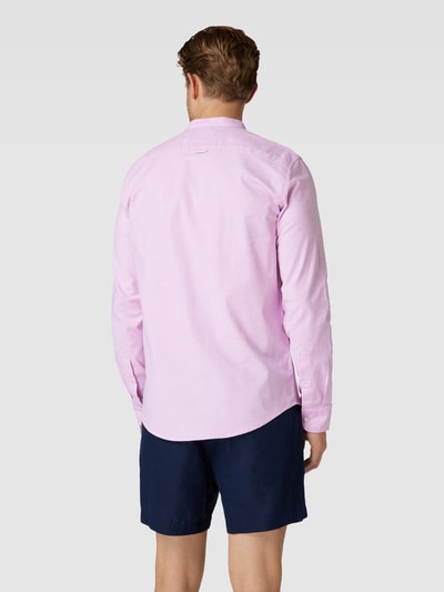 MC NEAL Tailored Fit Freizeithemd mit Streifenmuster Pink 5