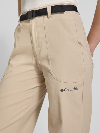 COLUMBIA Relaxed Fit Hose mit Label-Print Modell 'BREA FALLS' Beige 3