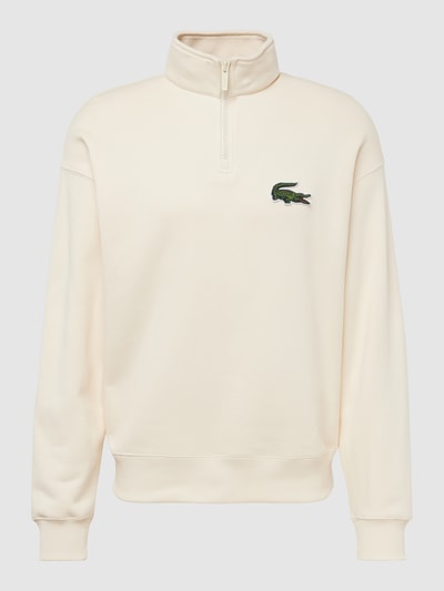 Lacoste Sweatshirt mit Stehkragen Offwhite 2