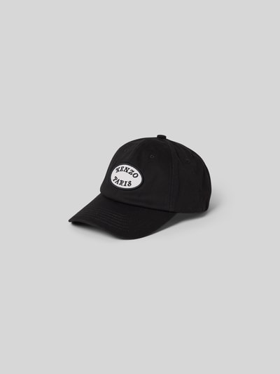 Kenzo Basecap aus reiner Baumwolle Black 1