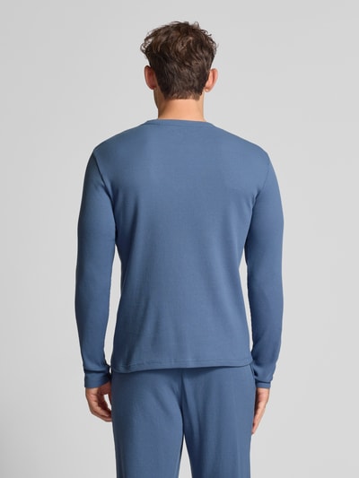 Christian Berg Men Longsleeve mit Rundhalsausschnitt Jeansblau 5
