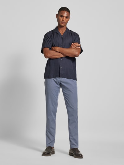 JOOP! Jeans Modern fit chino met steekzakken, model 'MATTHEW2' Donkerblauw - 1