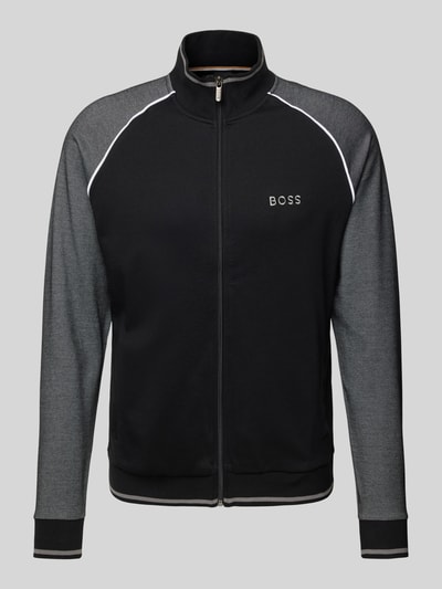 BOSS Sweatjacke mit Reißverschluss Black 1