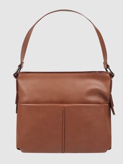 Esprit Hobo Bag in Leder-Optik Modell 'Vania' Cognac 1