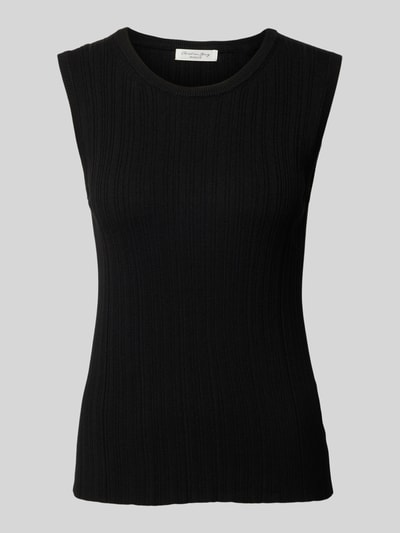 Christian Berg Woman Tanktop in Strick-Optik Black 1