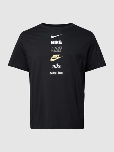 Nike T-Shirt mit Label-Motiv-Print Black 2