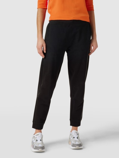 BOSS Orange Sweatpants met merkdetail Zwart - 4